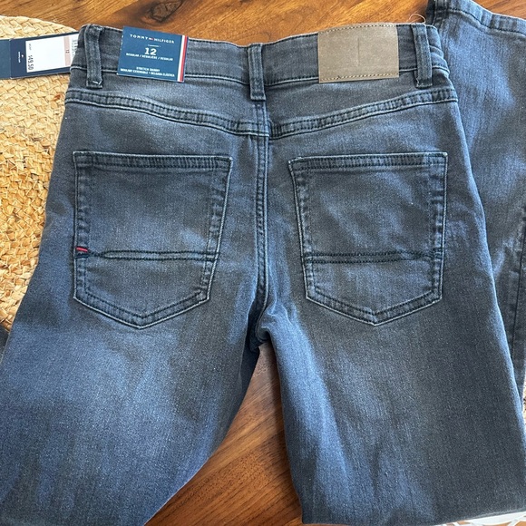 Tommy Hilfiger Boy Black Slim Jeans - Picture 5 of 8